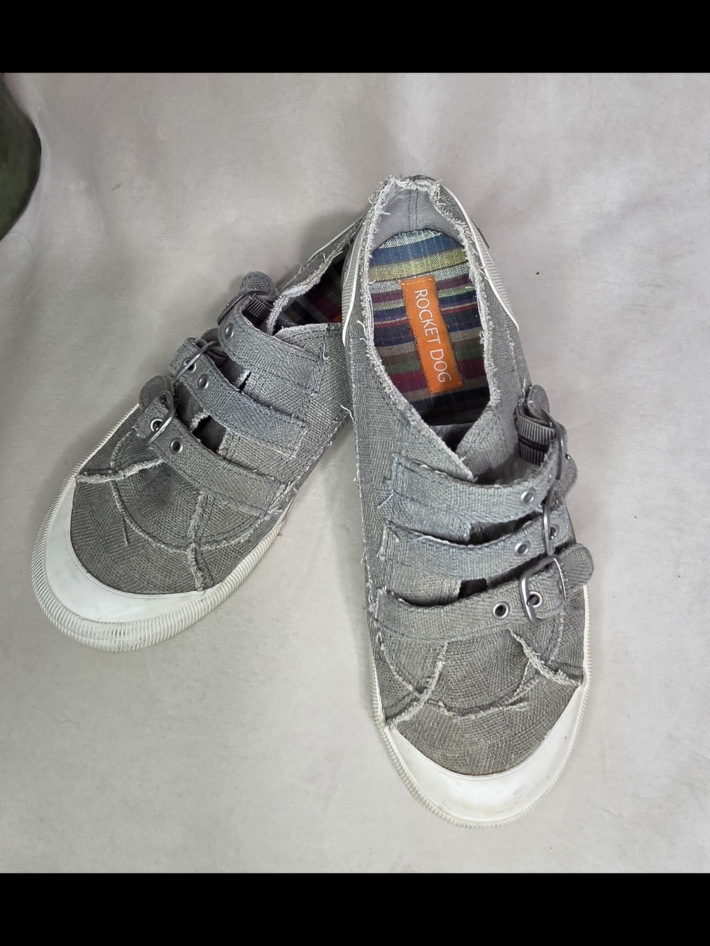 Rocket Dog Distressed Canvas Sneakers
